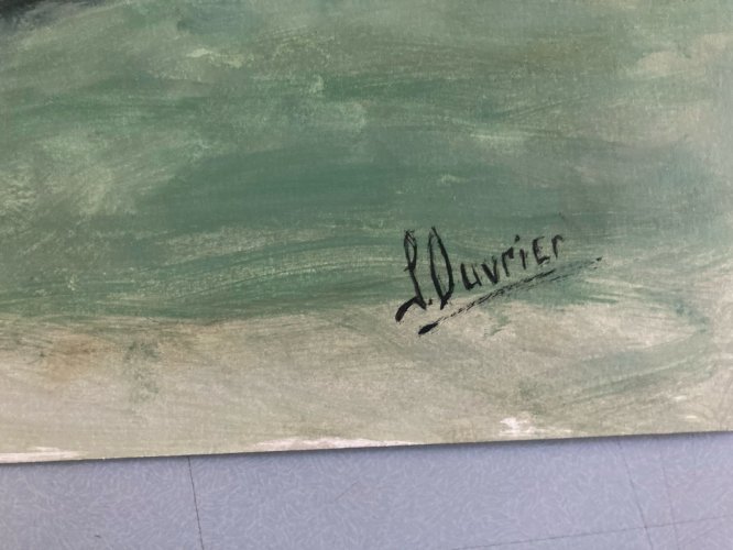 Peinture Art 1970 Gouache Corps Nu Nue Femme Erotique A Identifier XXe