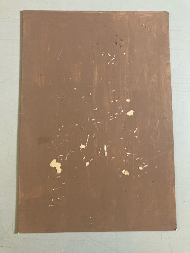 Peinture Art Femme Nue Huile Carton 1980 Expressionnisme Expressionniste