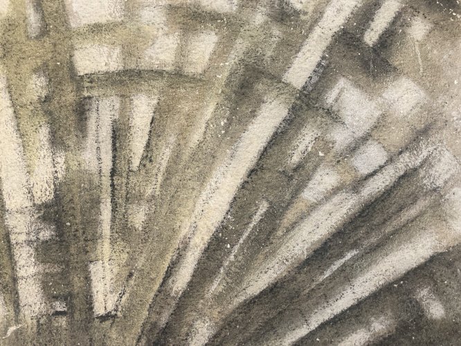 Peinture Art Moderne Huile Toile Abstrait Abstraction École Belge 1959