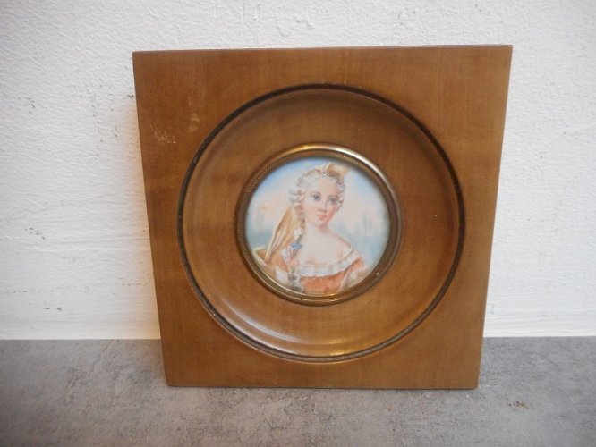 PEINTURE CADRE MINIATURE N° 13