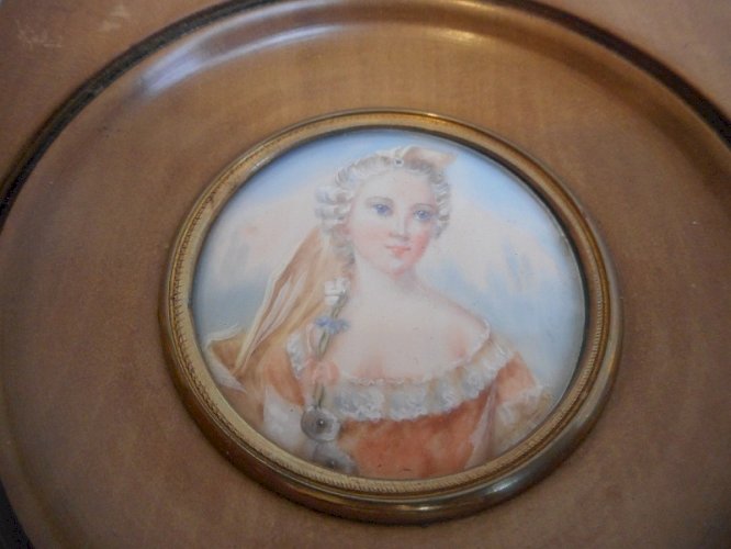 PEINTURE CADRE MINIATURE N° 13