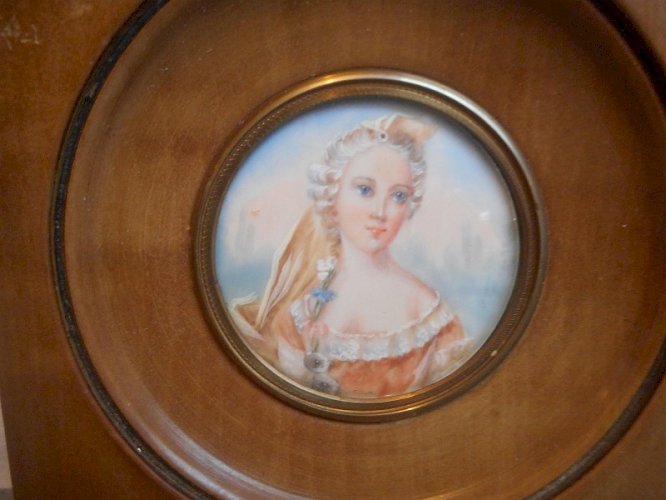 PEINTURE CADRE MINIATURE N° 13