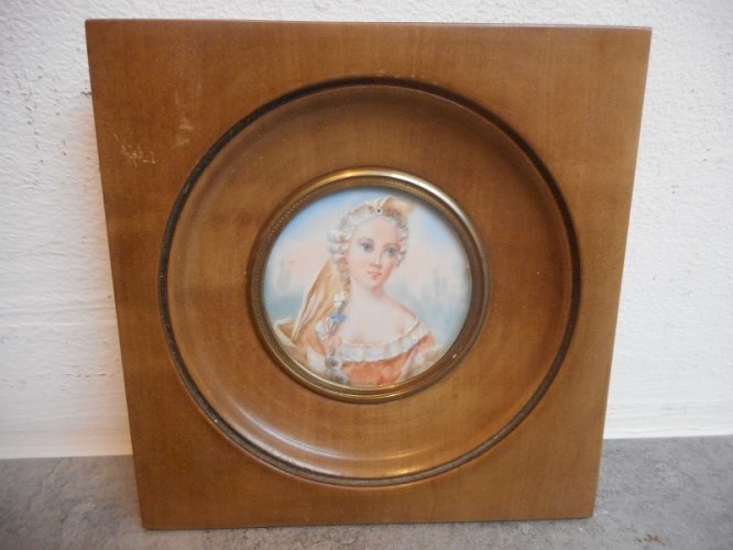 PEINTURE CADRE MINIATURE N° 13