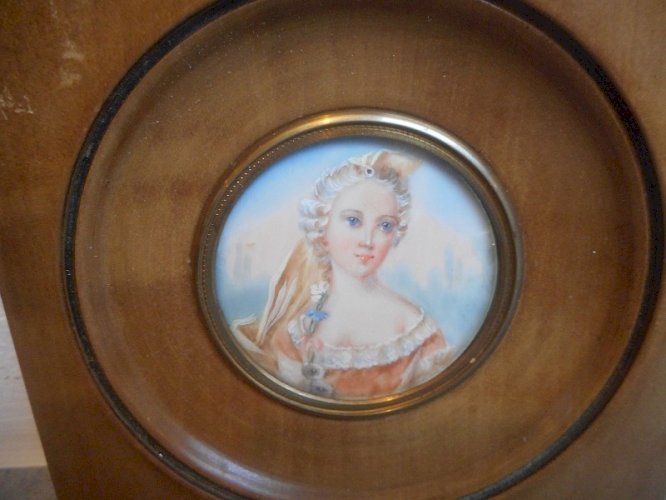 PEINTURE CADRE MINIATURE N° 13