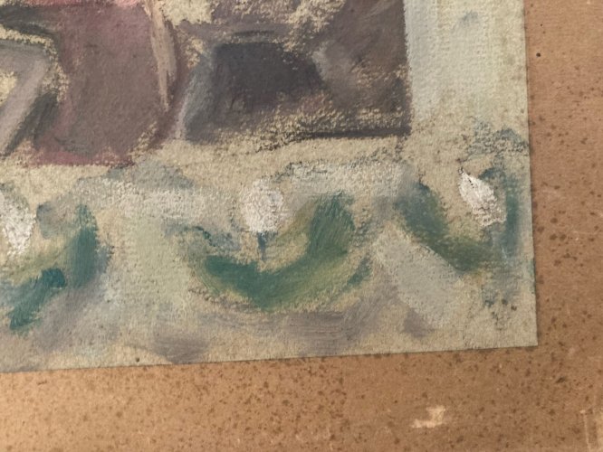 Peinture Expressionisme Gouache 1920 Expressionniste Musique Painting Orchestre