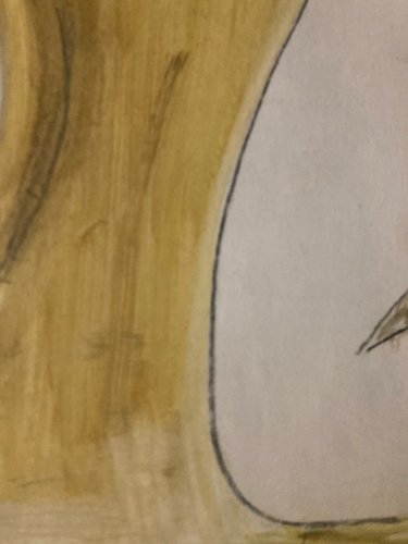 Peinture Femme Gouache 1960  Corps Atelier Classique A Identifier