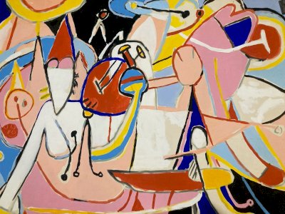 Peinture Gouache Indien Geronimo Papier 1980 Portrait Figuration Libre Art