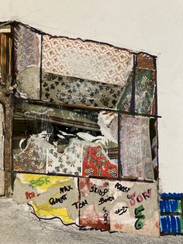 Peinture Graffiti Byrr Vin Graff Street Art Architecture Art 1980 Chantier XXe