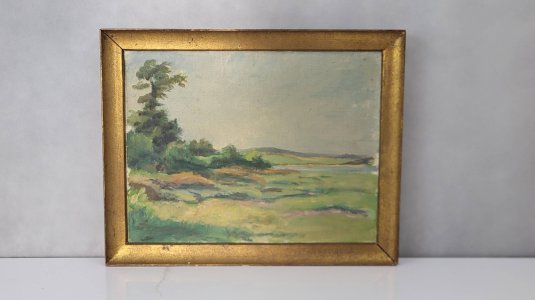 Peinture HSP Maurice Desevre, St Briac 1933