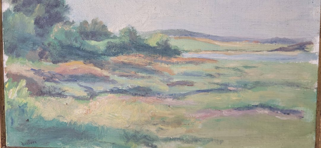 Peinture HSP Maurice Desevre, St Briac 1933