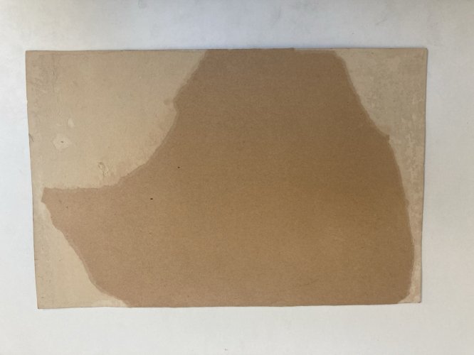 Peinture Huile Papier Paysage   À Identifier XIXe Forêt Barbizon École Ancien