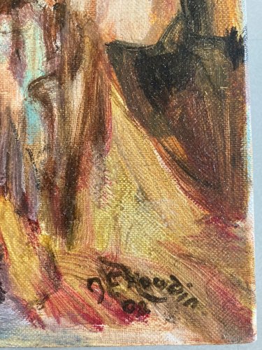 Peinture, Huile Sur Toile, 2002 Carnaval De Venise Jean-Francois Oudin Art