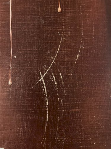 Peinture Huile Sur Toile Abstrait Signé Graff Hst Abstraction Art 1960