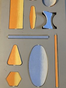 Peinture Objet À Système Abstrait Huile  1970 Abstraction à identifier Art