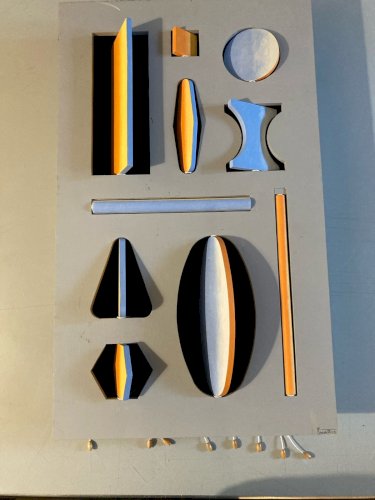 Peinture Objet À Système Abstrait Huile  1970 Abstraction à identifier Art