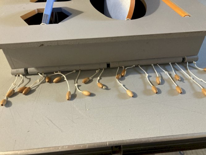 Peinture Objet À Système Abstrait Huile  1970 Abstraction à identifier Art