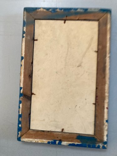 Peinture Painting Surréaliste Surrealisme 1971 HM Ancien Art Old Collage Dessin