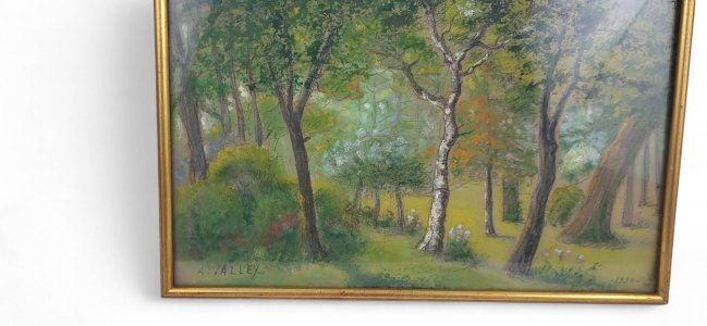 Landscape painting A. Valley 1930