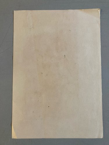 Peinture Portrait Femme Huile Papier Expressionniste 1960 Expressionnisme