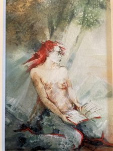 Peinture Portrait Femme Louis SOGNOT Huile Expressionniste 1939 Expressionnisme