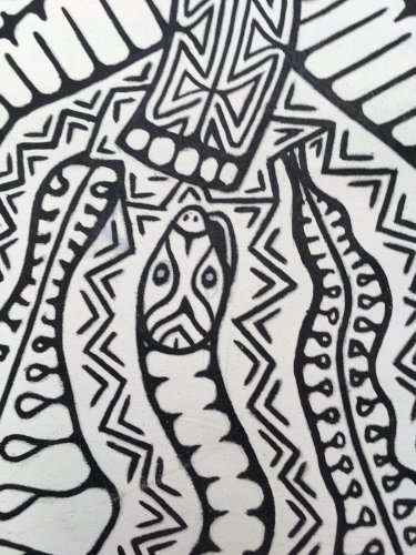 Peinture Sur Toile Dessin Art Brut Outsider 2012 Apa Hugo PNG