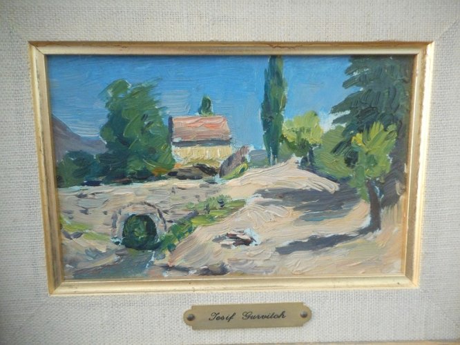 PEINTURE TABLEAU JOSIF GURVITCH