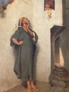 Canvas Painting Orientalist XIX Orientalism Lazerges Jean-Raymond-Hippolyte