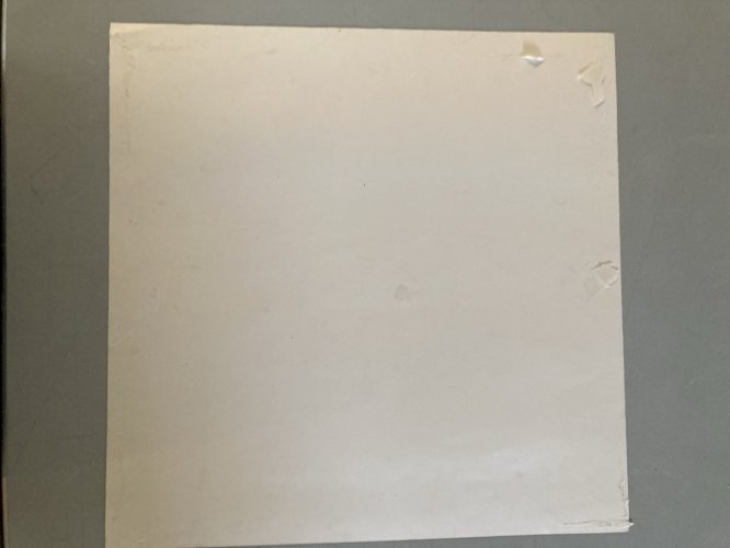 Peinture XXe Abstraite À Identifier Gouache Abstrait Carton Art 1970