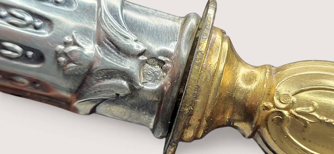 Pelle à tarte en Argent, Brosse & Cie, Louis XVI, époque XIXème