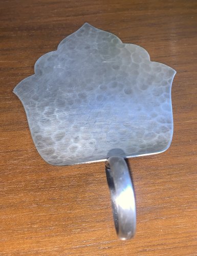 Pelle spatule art nouveau jugenstil métal argenté WMF 1900's