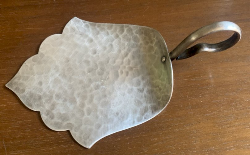 Pelle spatule art nouveau jugenstil métal argenté WMF 1900's