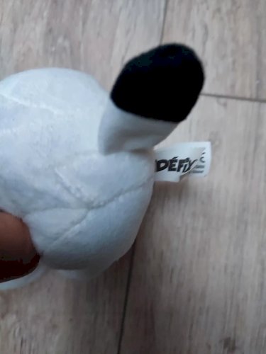 peluche asterix idefix couché en bon etat