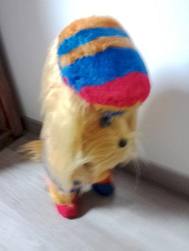 peluche chien datant des années 1970