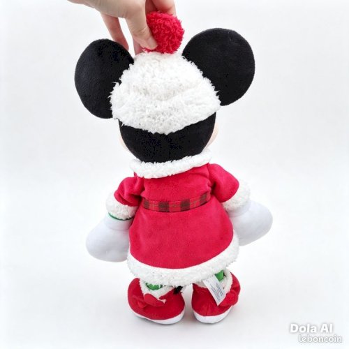 Peluche Disney store minnie noel 2017