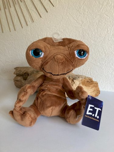 ? Peluche Doudou E.T l'extra-Terrestre Universal Hauteur 23 Cm Neuf Étiquette