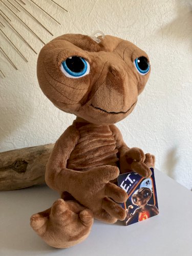 ? Peluche Doudou E.T l'extra-Terrestre Universal Hauteur 35 Cm Neuf Étiquette