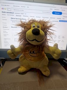 LCL Lion Plush Toy the Crédit Lyonnais Tour de France 2020 cycling Froome Pogacar