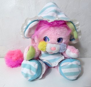 Popples Baby Cribsy Plush / vintage popples