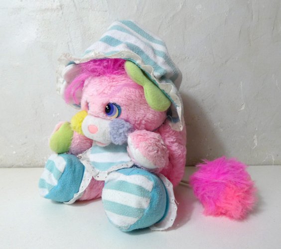 Peluche Popples Baby Cribsy  / popples vintage