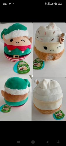 Peluche squishmallow 2 en 1 Claire 's