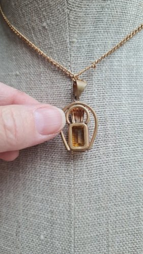 Pendentif ancien art déco années 20-30