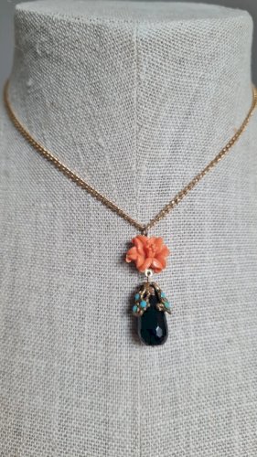 Pendentif ancien en pate de verre