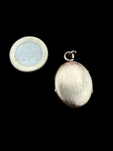 Pendentif ancien XIXe siècle souvenir charme napoléon III Antic Locket Vintage