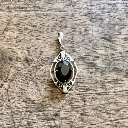 Pendentif art déco 1925 stylisée vintage ancien médaillon délicat charme