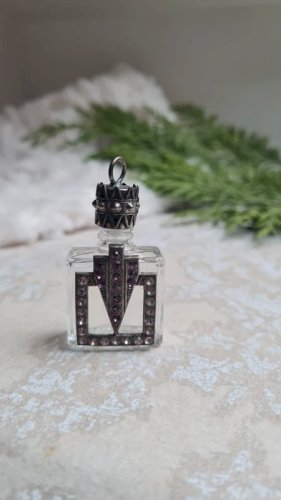 Pendentif Bouteille de parfum art déco