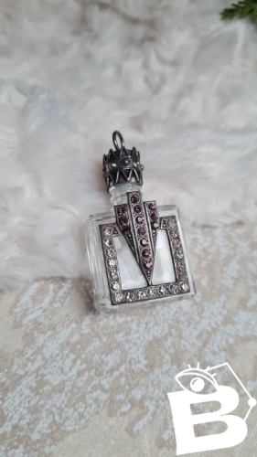 Pendentif Bouteille de parfum art déco