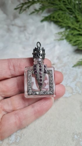 Pendentif Bouteille de parfum art déco