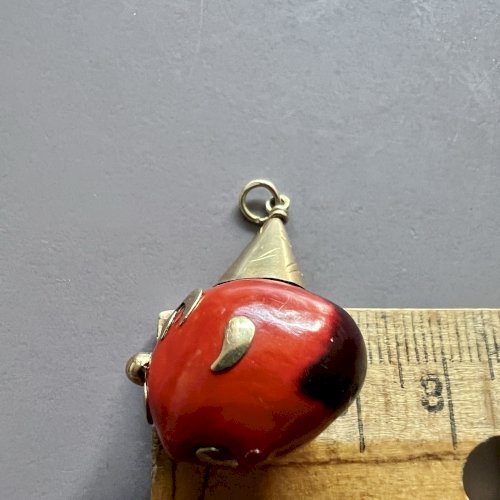 Pendentif clown or 18 carats vintage vers 1930/1950 Unisexe rare collection