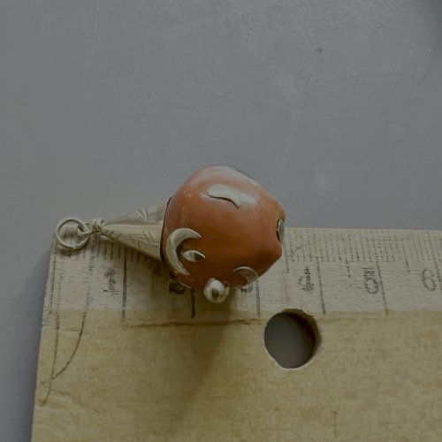 Pendentif clown or 18 carats vintage vers 1930/1950 Unisexe rare collection