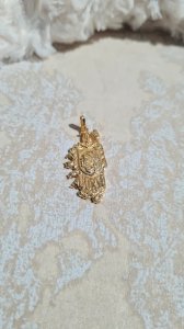 Gold-plated Corsican pendant